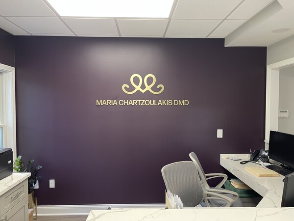 Indoor dimensional letters for Maria
