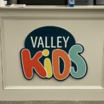 Lobby sign of Valley Kids